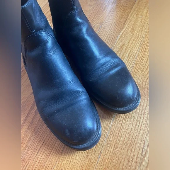 Vagabond Black Leather Chelsea Boots - Picture 5 of 6